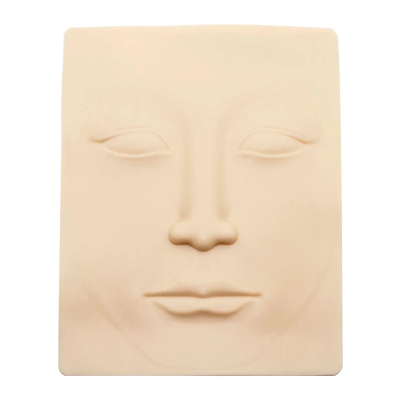 

3D Face Practice Skin Design Fake For Beginners 3D Permanent Makeup Lips Eyebrow Face