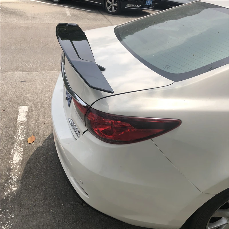 Для Mazda 6 Atenza 2014 20120 Спойлер ABS пластик заднего крыла багажника спойлер спортивный