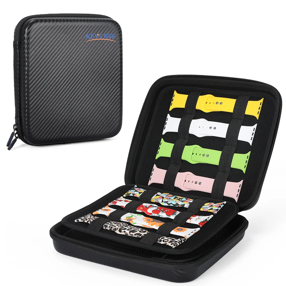 Smart Watch Bands Storage Case Accessories Watch Strap Travel Organizer Stores 16+ Bands Compatible for Apple 31001