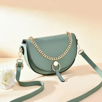 

2020 New Style Fashion Saddle Bag Chain Shoulder Bag