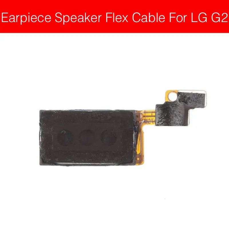 Динамик для LG G2 G3 G4 G5 G6 G7 K10 Q6 V10 V20 V30 ушной динамик звук наушник с рамкой Замена запчасти для ремонта - Цвет: G2
