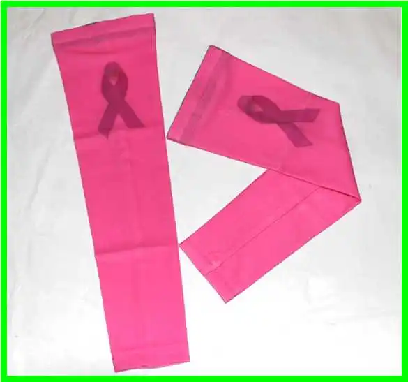 cancer breast sleeve Бейсбольные стежки Компрессионные спортивные рукава цифровой камуфляж бейсбол футбол баскетбол рукав взрослый Молодежный - Цвет: cancer breast sleeve