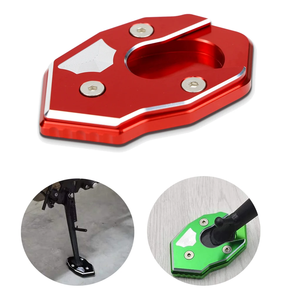 

For Kawasaki Z900RS Z900 RS All Years Universal Motorcycle CNC Kickstand Enlarger Plate Pad Foot Side Stand Enlarge Extension