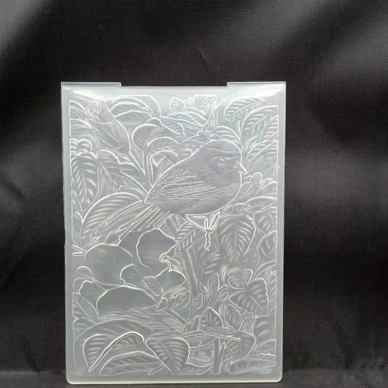 ZATBWS 3D bird Embossing plates Design DIY Paper Cutting Dies