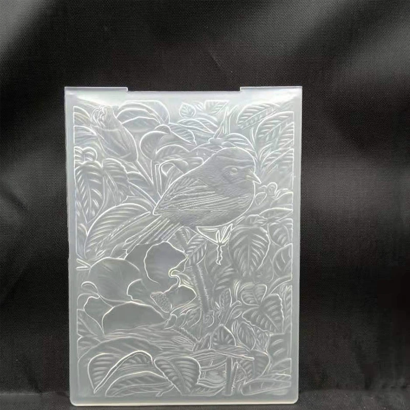ZATBWS 3D bird Embossing plates Design DIY Paper Cutting Dies