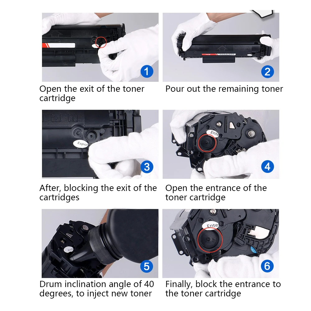 CS410dnt CS510 CS510de CS510dte Pó de Toner