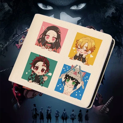 Убийца демонов: Kimetsu no Yaiba Kamado Tanjirou Nezuko Kanroji Mitsuri Rengoku kyoujrou кошелек сумки для косплея