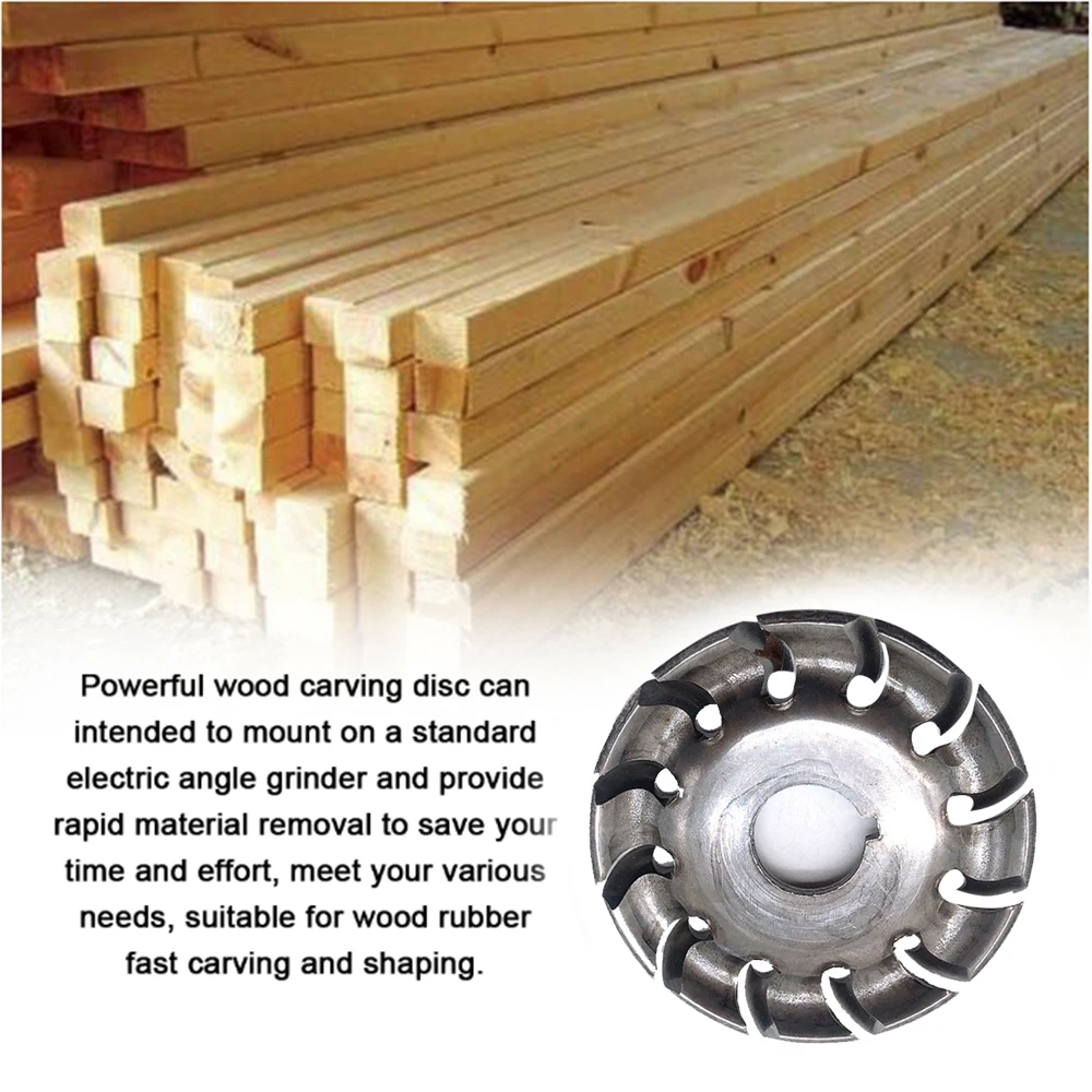 

Rapid Shaping Cutter High Speed Steel Electrical Accessories Sturdy Root Carving Angle Grinder Blade Household Product Hand Tool