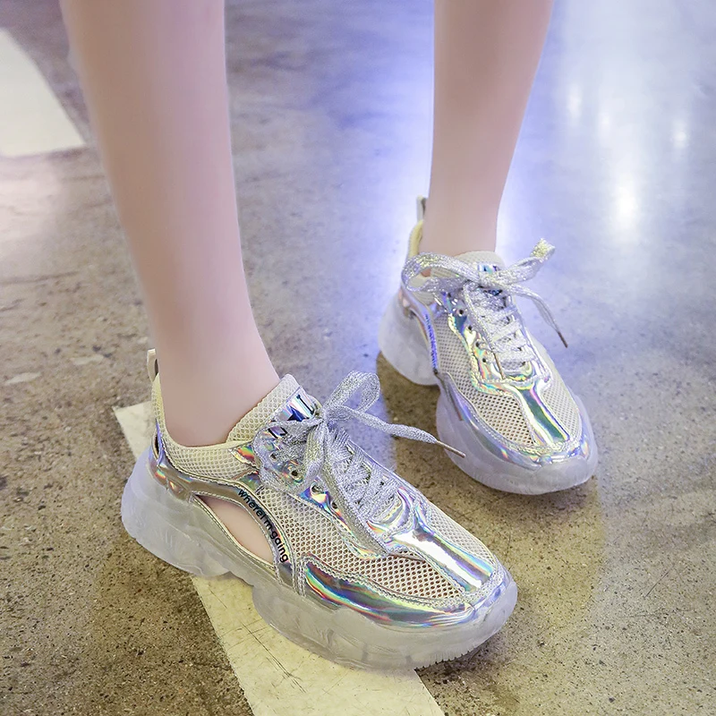 Новинка 2019 модная женская обувь для бега кроссовки сандалии дышащая атлетики