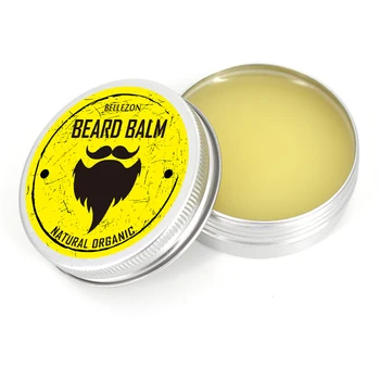 

30ML Beard Balm Shaving Cream Natural Oil Conditioner Beard Care Moustache Wax Men Grooming Avoid Beard Hair Loss Drop Shipping