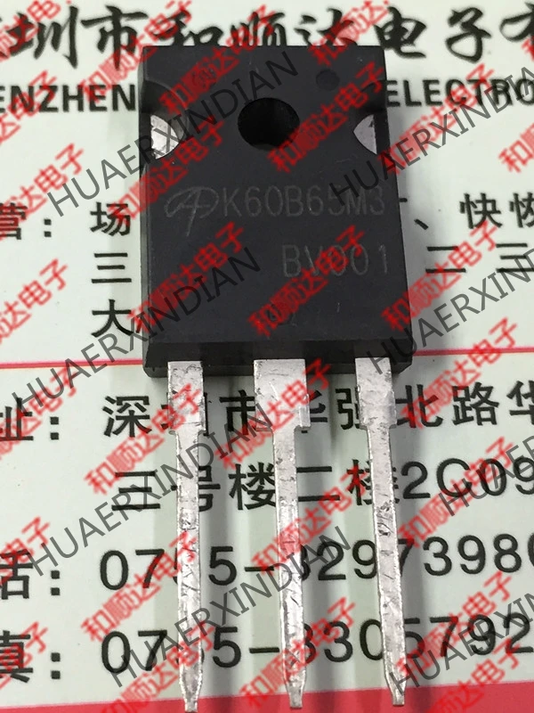 20 шт./лот AOK60B65M3 K60B65M3 TO-247