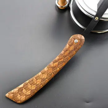 

Vintage Shaving Straight Edge Barber Razor Professional Barber Shaver Knife Q0KD