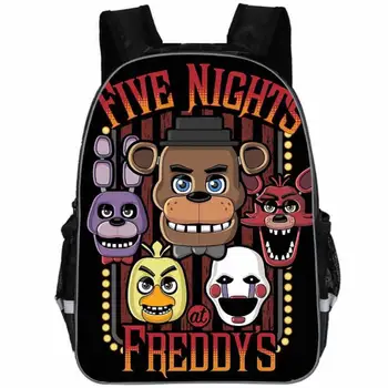 

11-16 Five Nights At Freddys Backpack Children School Bags Backpack Kids Fnaf Kindergarten Bag Freddy Fazbear Bear Backpacks