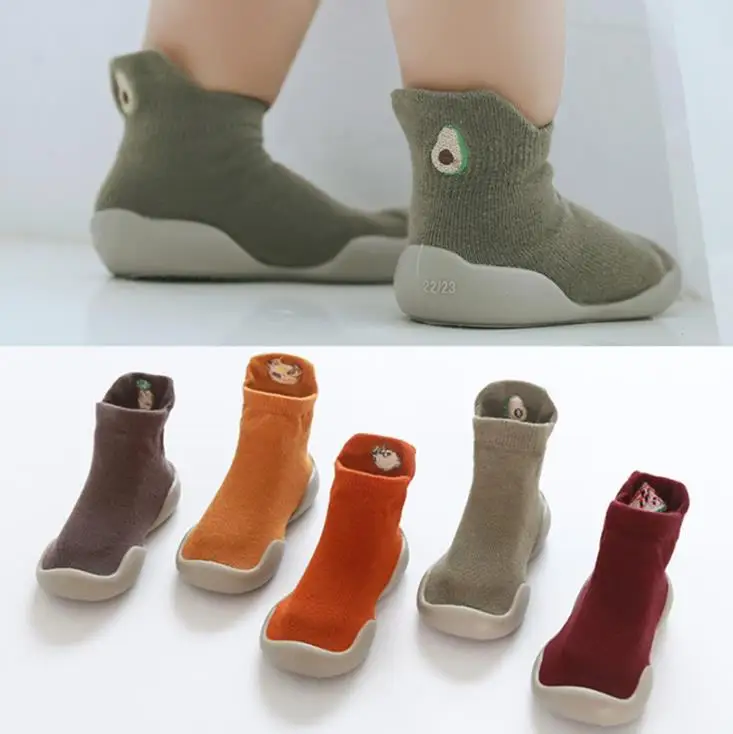 Детская одежда для маленьких детей; обувь для fuit обувь носок; домашние тапочки; носки; 0-4years 5 размеров tz05