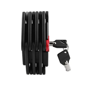 

1PC Motorcycle Wheel Folding Lock Anti-Theft Security 2 Keys Strong Lock For Bicycle Lock Heavy Duty Cable Universal Wheel