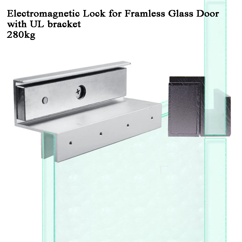12v Framless Single Glass Door Electric Lock Gate Opener Access