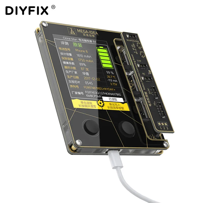 Qianli Megaidea Battery Programmer For Apple Iphone 5/5s/6/7/8/x/xr/xs