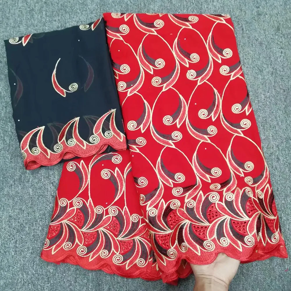 

Red Lace Fabric For Dresses African Swiss Voile Lace Fabric High Quality Lace New Design Black Blue White Cotton Laces Fabrics