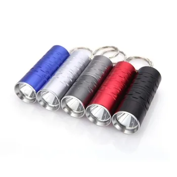

Keychain Mini LED Flashlight 3 Mode XML T6 Portable Torch Light Rotary Switch Camping 1000 Lumens Waterproof Pocket Flash Light