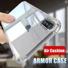 Противоударный прозрачный защитный чехол для iPhone X, чехол из ТПУ и твердого пластика, чехол для задней панели для iPhone 6S 6 7 8 Plus 5 5S 11 xs, чехол для MAX XR