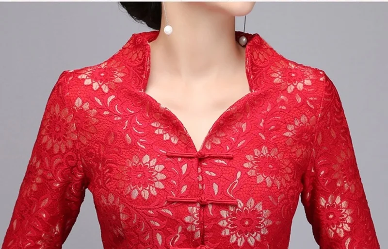 Традиционная китайская одежда для женщин Cheongsam Топ воротник-стойка Женские топы и блузки Восточная китайская одежда TA2085