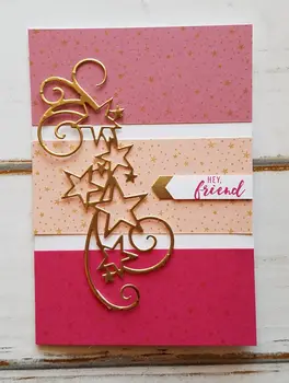 

Customized dies Christmas Stars Pentagram Metal Cutting Dies Scrapbooking Craft Dies Stencils DIY For Cards Making New Dies 2020