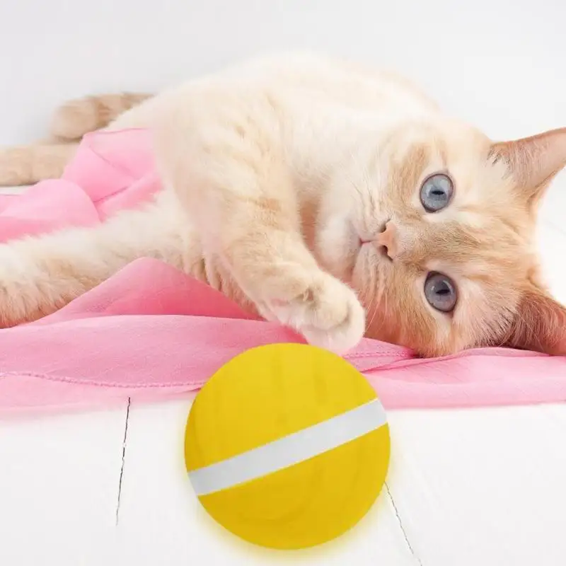 Взрывоопасный прыгающий шар для домашних животных USB электрический питомец собака кошка светодиодный плавающий флэш-шар водонепроницаемый прыгающий шар собака светодиодный флэш-мячики игрушки для кошек