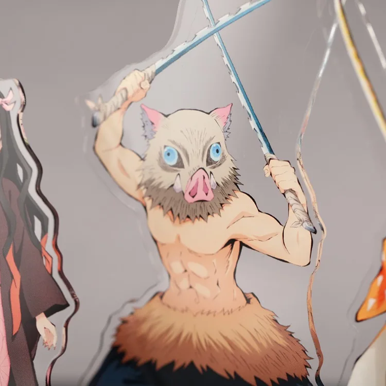 17 см японский аниме демон Slayer Kimetsu no Yaiba акриловые стоячие фигурки карты Kamado Tanjirou Nezuko стенд фигурка подарок