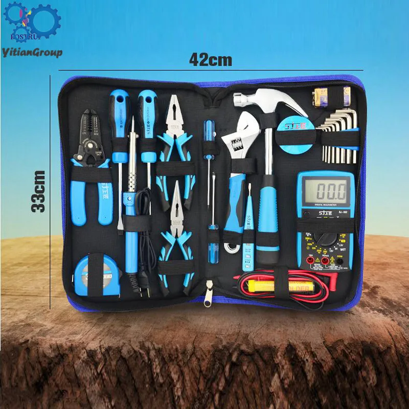 

25pcs Household Tool Kit Multi-function Hardware Kit Electrician Tool Kit Set Hand Tools