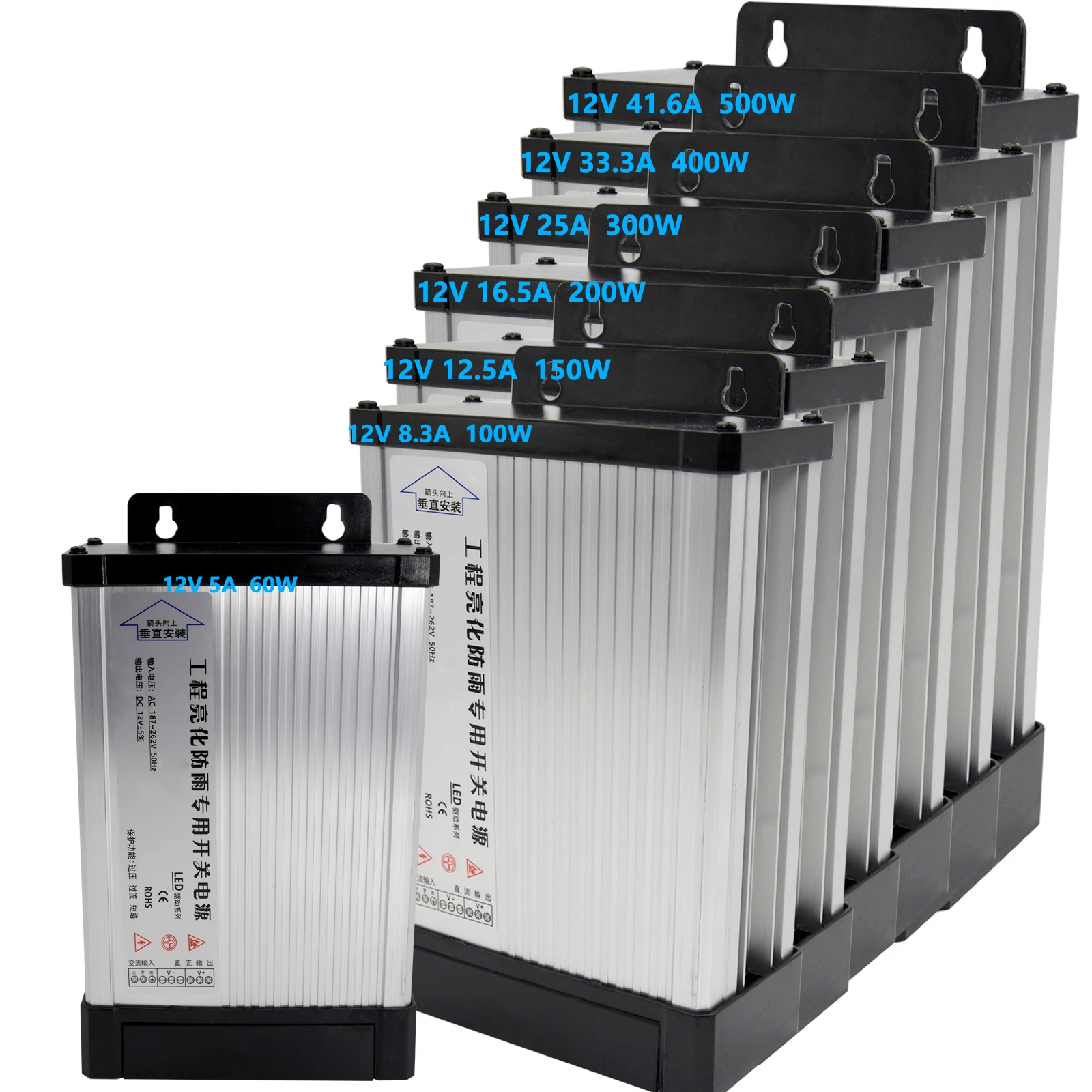 Transformadores de iluminação led ac dc 220v
