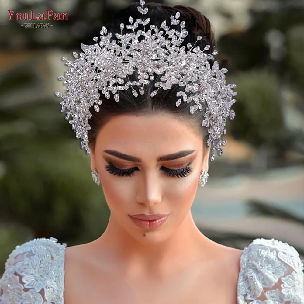 Mand Kakadu Alert Youlapan HP385 Luxe Hoofddeksel Voor Bruid Strass Kroon Bruiloft Tiara  Bruids Haaraccessoires Vrouwen Tiara Pageant Hoofdband|Haarsieraden| -  AliExpress