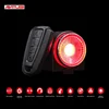 ANTUSI A8 Automatic Brake Taillight Remote Bicycle Rear Light Wireless Bell Road Bike Anti-theft Alarm Loc MTB Lamp ► Photo 1/6