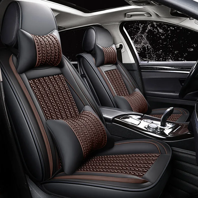 

Universal car seat cover for BMW e30 e34 e36 e39 e46 e60 e90 f10 f30 x3 x5 x6 x1 car-styling Auto Interior protector car cushion