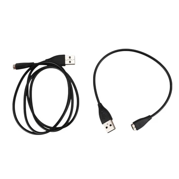 

2 Pieces (1 FT + 3FT) To Replace the Charging Cable, Compatible with for Fitbit Charge HR Wristband Charger