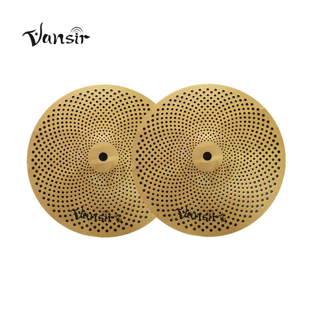 Vansir Gold Color Mute Cymbal 12'' HH For Sale