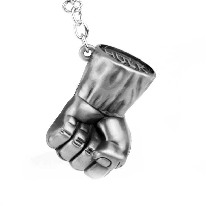 DC Marvel невероятный кулак Халка сплав кулон из фильма ювелирные изделия подарок цепочка на свитер - Окраска металла: silver