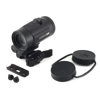 

Hunting Micro3x Magnifier Scope Sight 3x magnification Sight with Switch to Side QD Mount for Holographic Red Dot