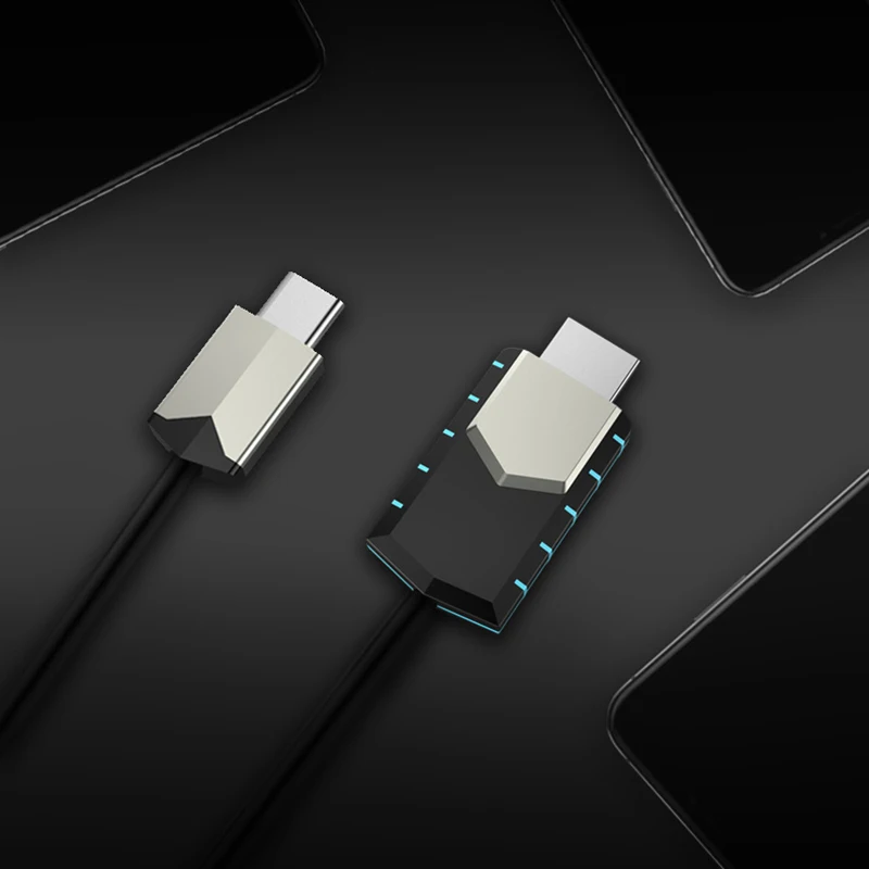 Usb type-C к HDMI адаптер 4K 30HZ 2M Конверсионный кабель для мобильных ПК OC-доставка |