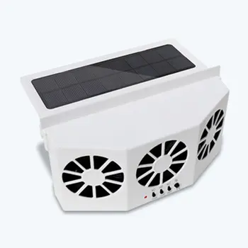

Solar energy Vehicle exhaust fan radiator