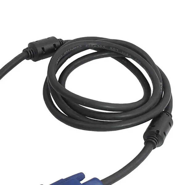 1,5 м VGA 15 пин кабель со штыревыми соединителями на обоих концах для подключения штепсельной вилки кабель монитора компьютера провода м/M шнур LHB99