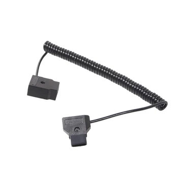 

D-TAP 2 Pin Male To Female Extension Adapter Cable for DSLR Rig Anton Bauer Battery V-Mount Dtap To DtapElastic Cable 1M