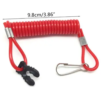 

1PC Boat Outboard Engine Motor Lanyard Kill Stop Switch Safety Tether For Honda E7CA
