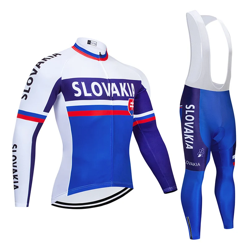 2021 весна/осень Словакия Велоспорт Джерси 9D нагрудник комплект MTB Униформа