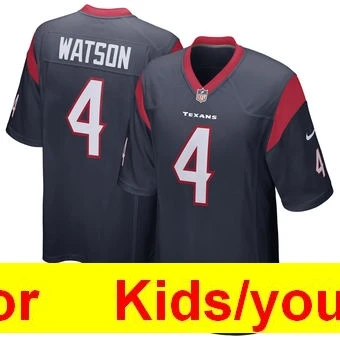 Армейский зеленый Youth Houston JJ Watt Deshaun Watson DeAndre Hopkins Молодежные детские игровые цветные спортивные футболки - Цвет: Армейский зеленый