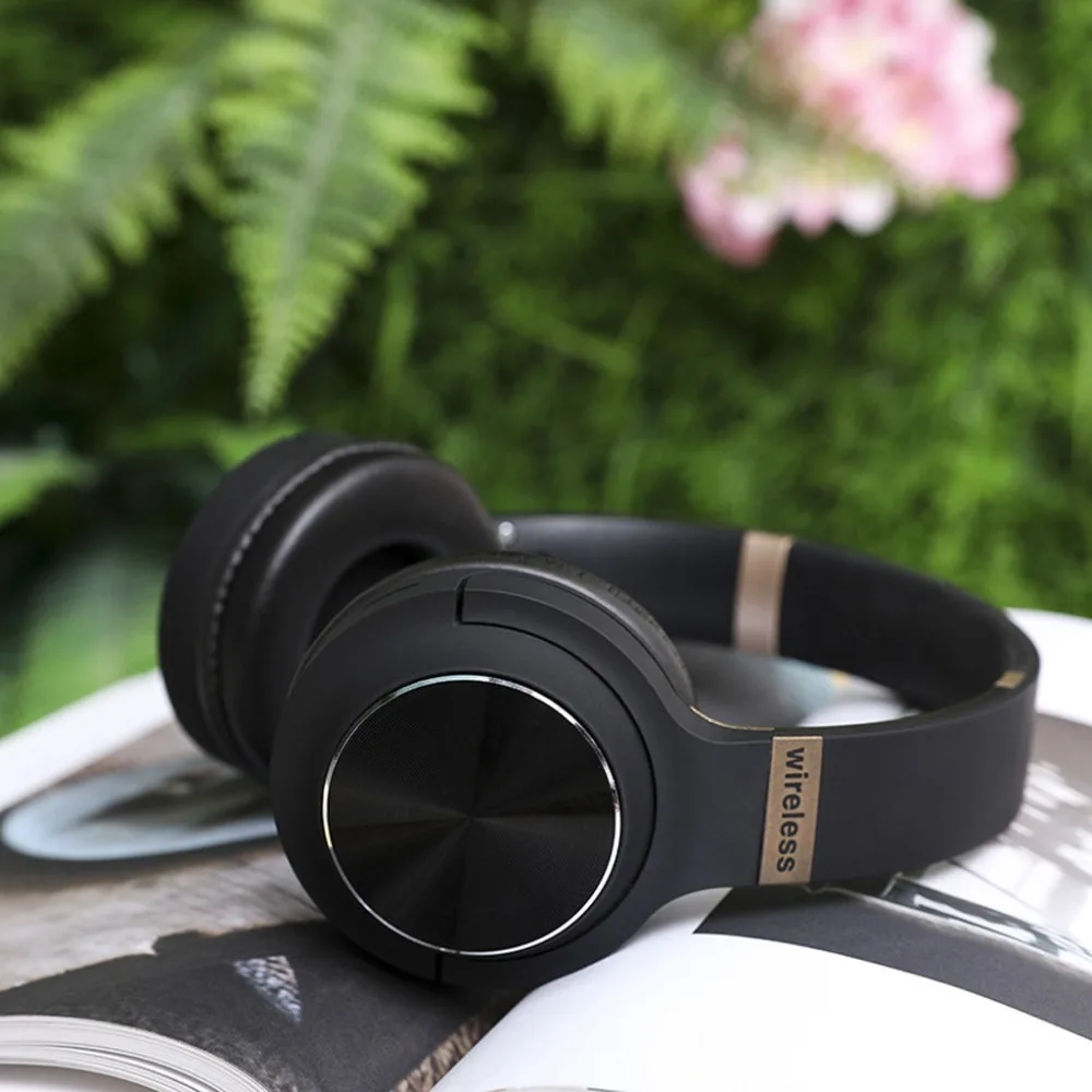 Беспроводная гарнитура Bluetooth 4,1 стерео накладные складные наушники Встроенный микрофон мягкая Белковая подкладка Гибкая Закрытая задняя фиксация S23