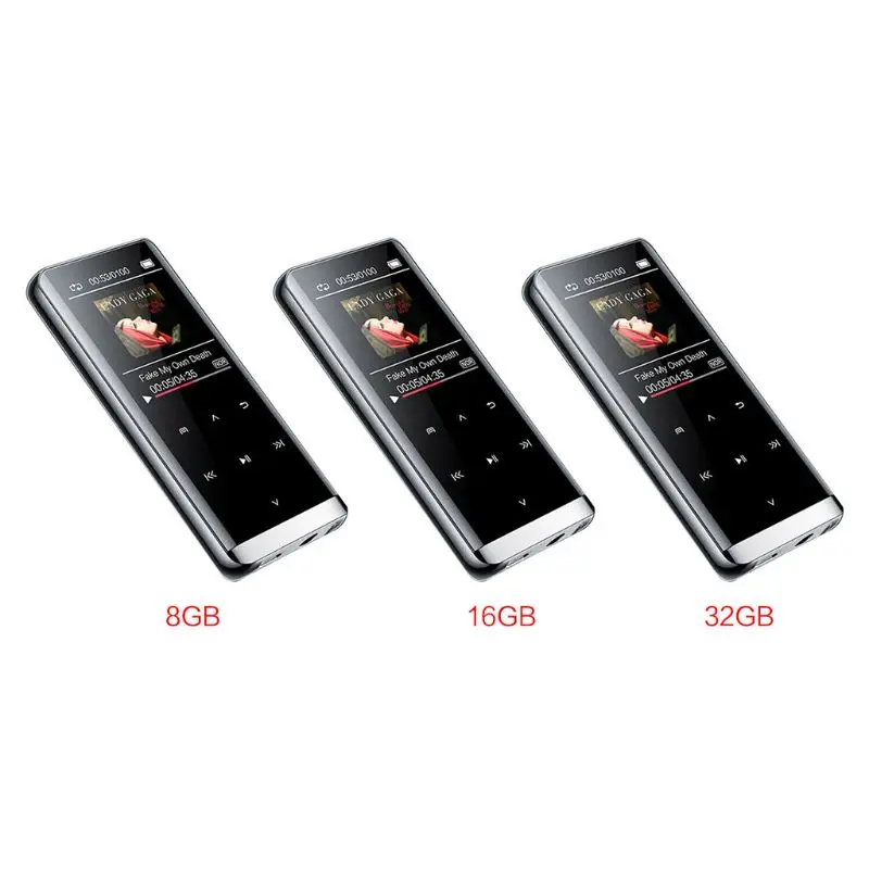 Мини Портативный M13 Bluetooth MP3 плеер Walkman музыкальный плеер без потерь HIFI спортивный музыкальный динамик медиа FM радио рекордер