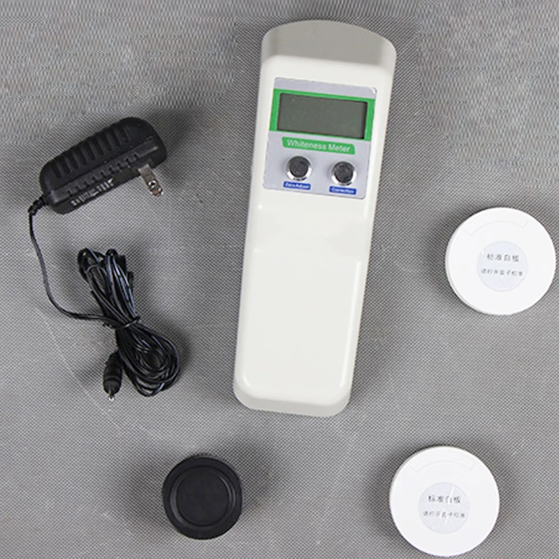 US $146.52 Multifunctional Whiteness Meter WSB1Ceramic lime board paper hotel bed sheet towel fabric whiteness tester