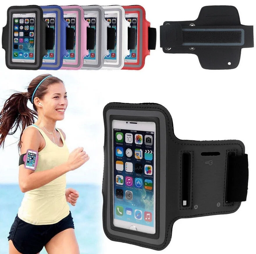 11 Colors 5.5" Cycling Running Jogging Sports Gym Armband Case Cover Phone Holder for iPhone 6/7 plus | Мобильные телефоны и