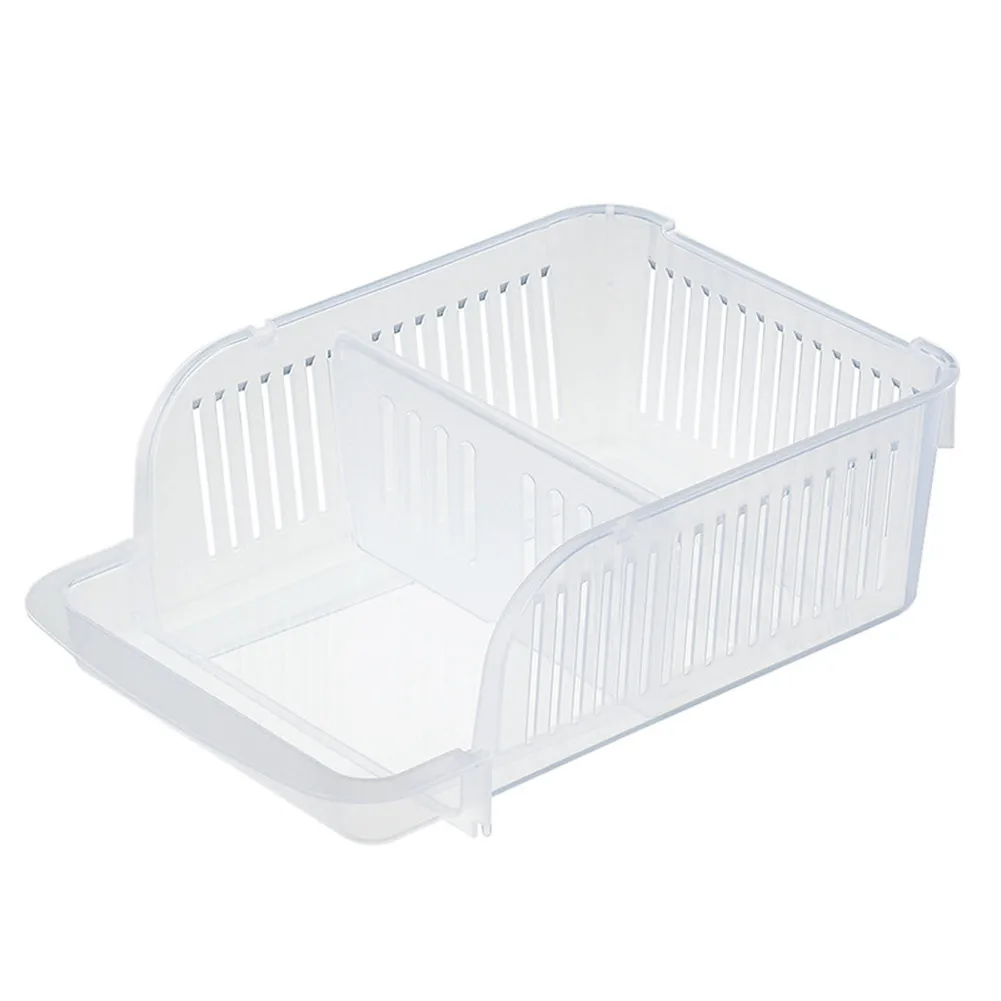 

Refrigerator Storage Bin Freezer Drink Holder Storage Bin Beverage Beer Storage Cans Kitchen Accessories Storage Food Container