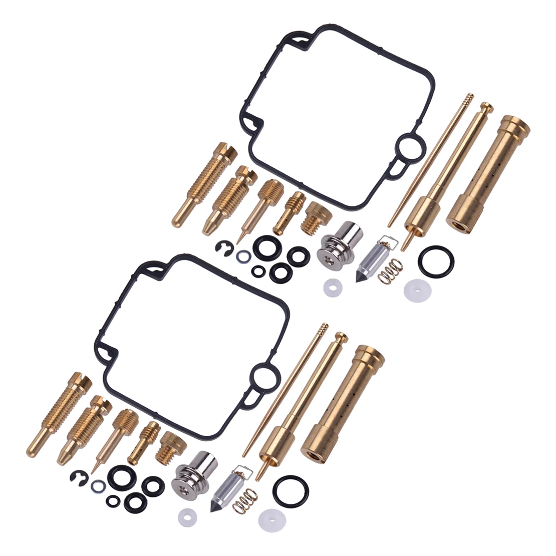 DWCX Durable 2 Sets Motorcycle Carburetor Repair Rebuild Kit Fit for